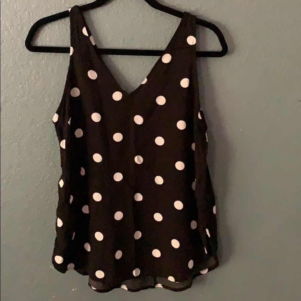 Polka dot tee